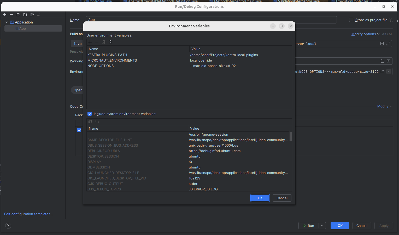 Intellij IDEA Configuration